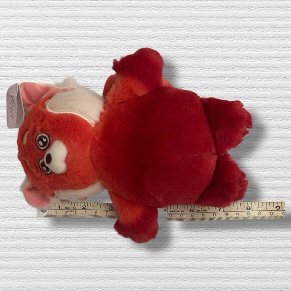 Just Play Disney and Pixar Turning Red Mei Panda Soft Plush Toy - Red - Picture 5 of 5
